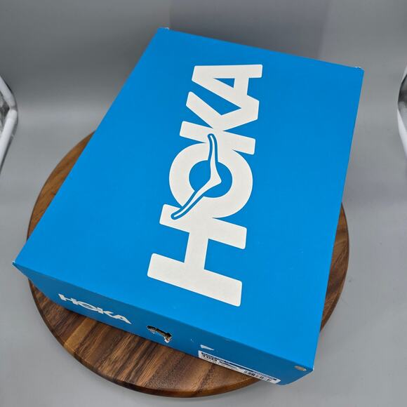 Hoka One One Clifton 10 Shoes Men's 10 D Blue White Walking Athletic Sneakers - Picture 11 of 11